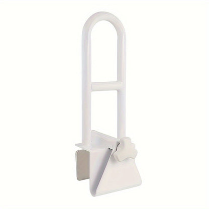 No-Drill Safety Bathtub Handrail – Handle for Seniors, Anti-Slip Bathroom Support Bar for Safe Entry and Exit, Plastic Alloy