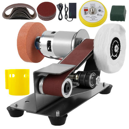 Electric Sharpening Sanding Machine -7-Speed Desktop Sharpener for DIY Metal, Wood, and Stainless Steel Tools