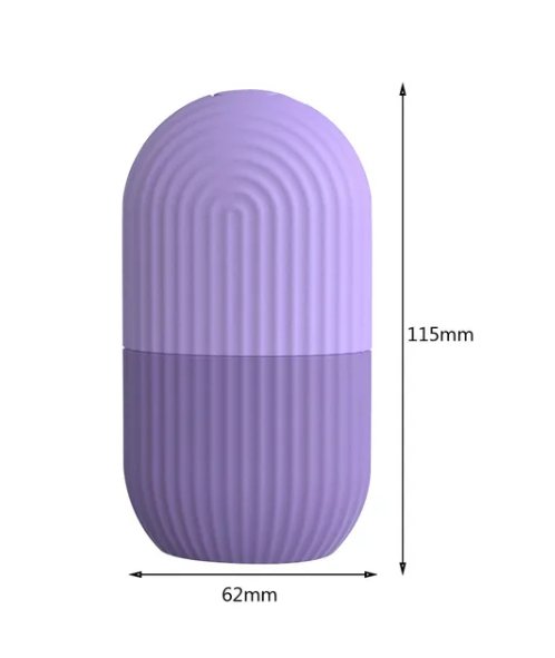 Face Lifting Ice Roller Ball Massager - Reusable Facial Roller Silicone Freezer Ice Roller Mold