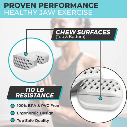 Facial Jaw Exerciser - Jawline Fitness Ball for Exercises Facial Muscles Neck