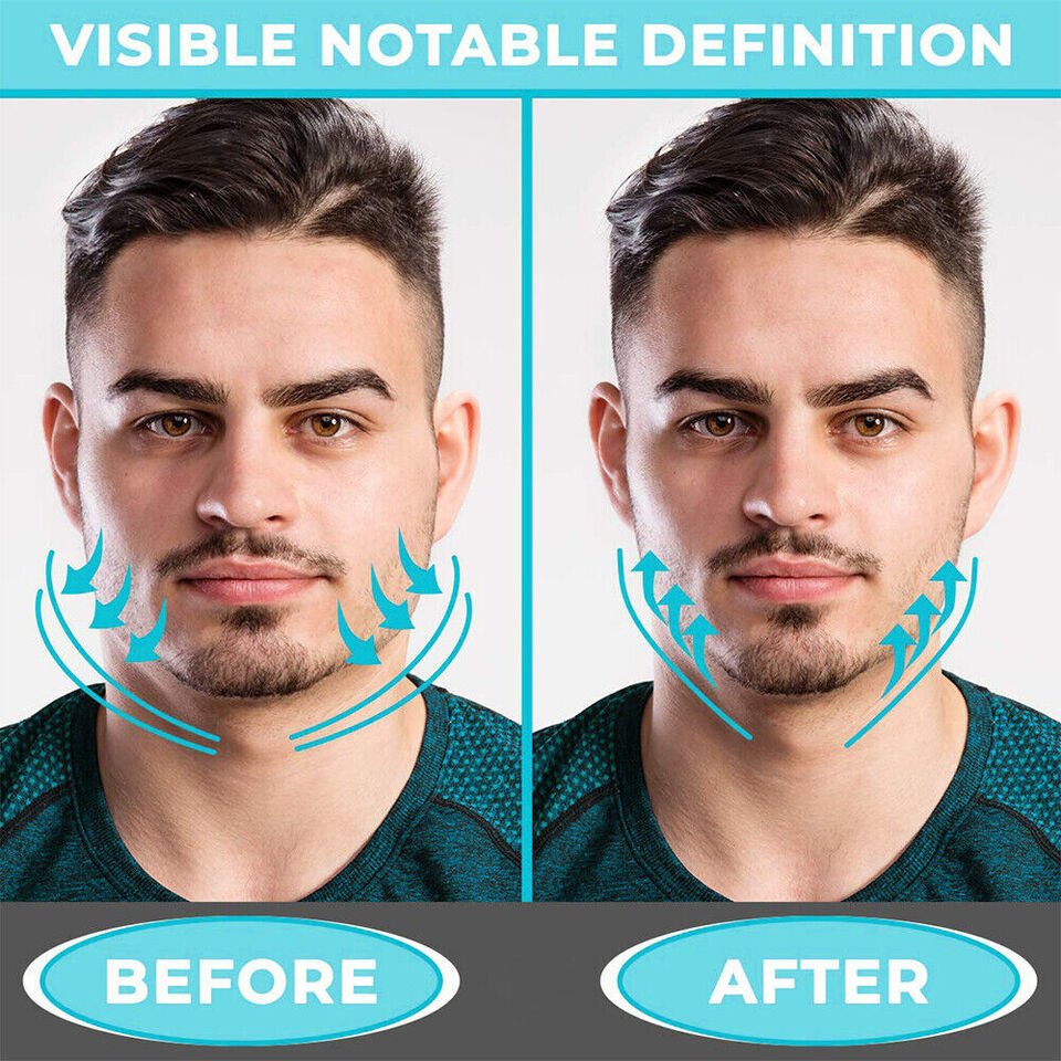 Facial Jaw Exerciser - Jawline Fitness Ball for Exercises Facial Muscles Neck