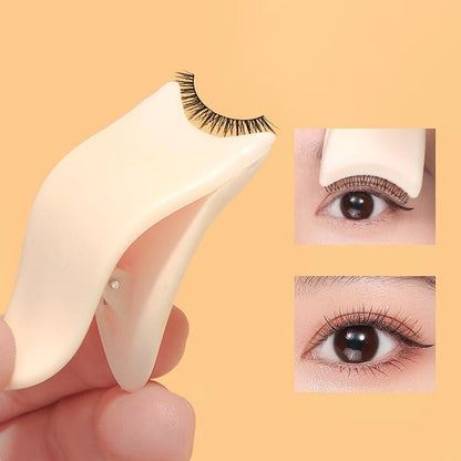 False Lash Applicator – Precision Tweezers, Mascara Aid, and Eyelash Curler for Perfect Makeup