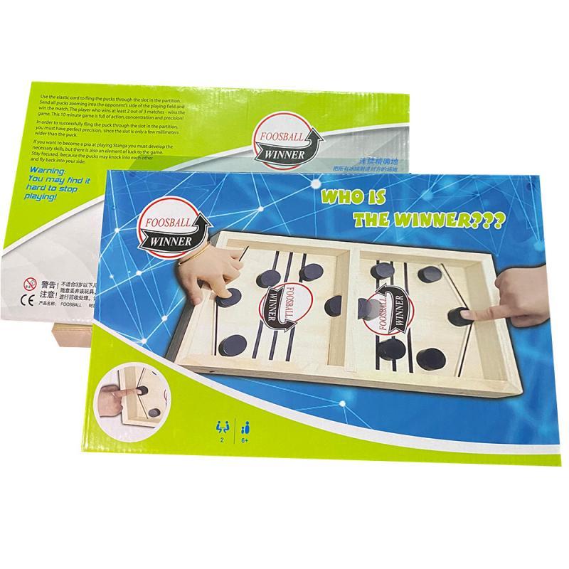 Fast Hockey Sling Puck Table Game