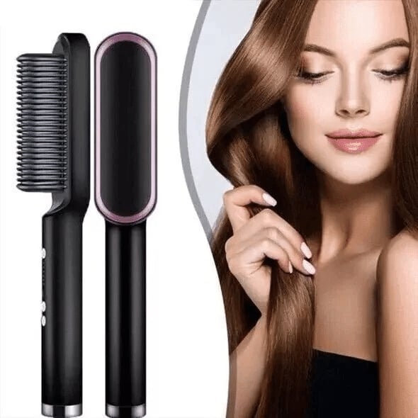 Envisagem Christmas Sale 50% OFF – Negative Ion Hair Straightener Styling Comb