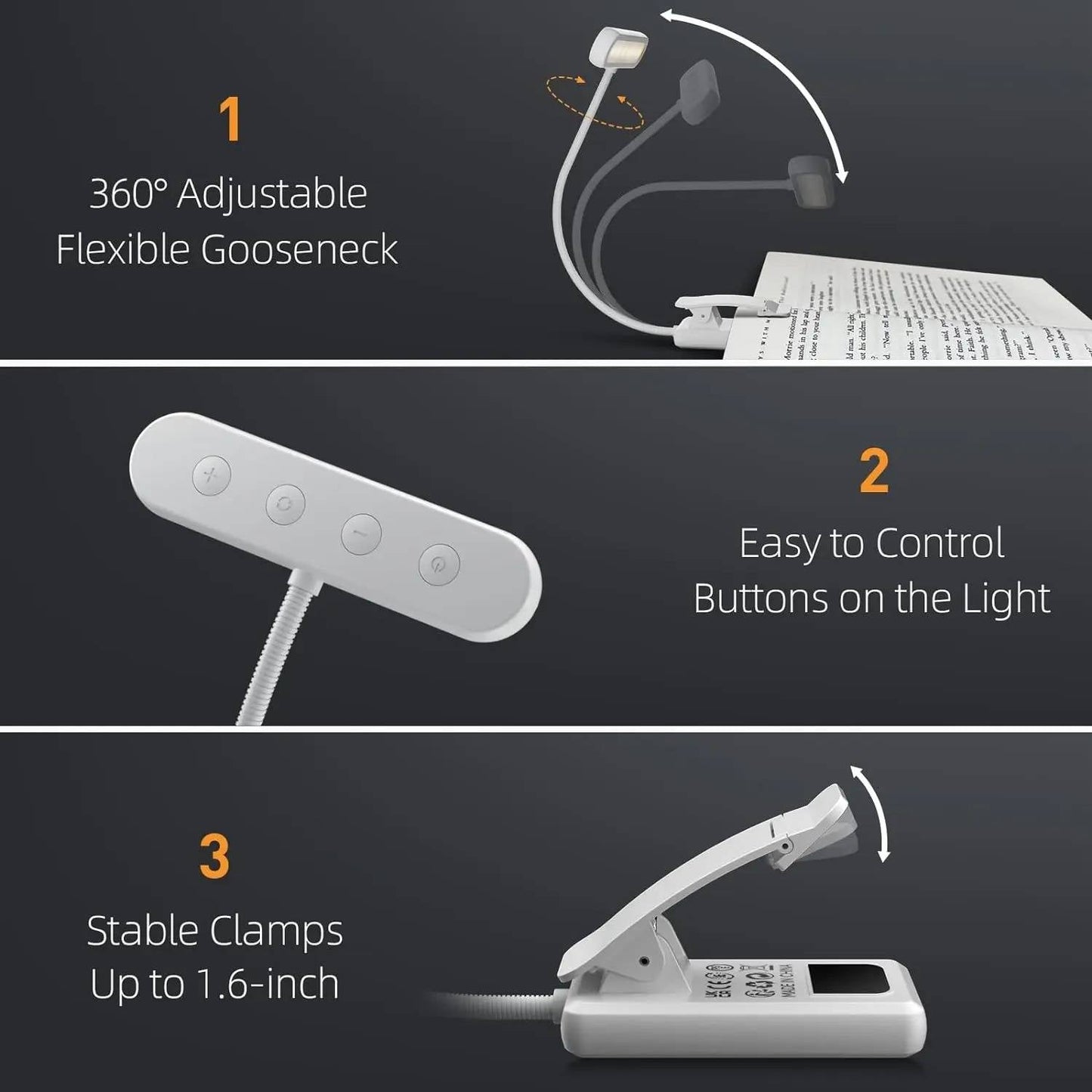 Reading Light For Book