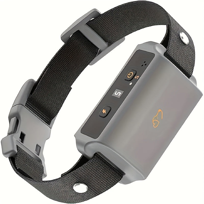 Smart Dog Bark Collar – Humane Anti-Barking Training Device with 3 Sensitivity Levels and 7 Vibration Modes for Dogs of All Sizes
