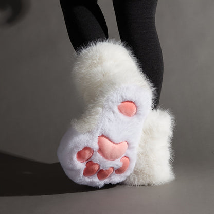 Cozy Claw Plush Slippers – Soft, Warm, and Adorably Fun Footwear for Indoor Comfort and Playful Lounging at Home