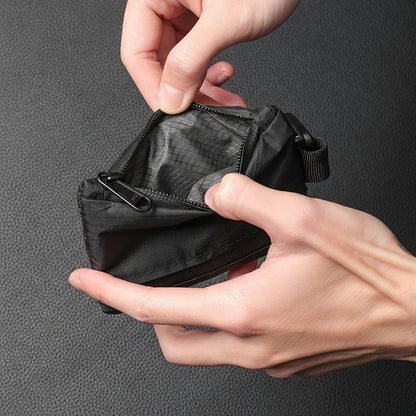 EDC Five Pocket X-PAC Wallet – Compact Quilted Organizer with Zipper, Coin Pouch & Card Slots for Everyday Carry
