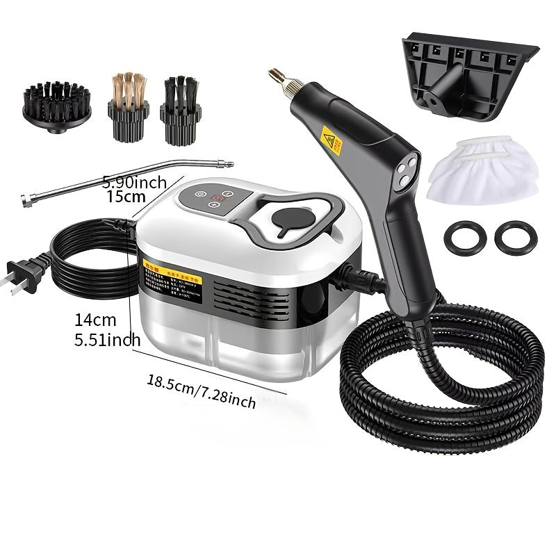 Six Speed Handheld Steam Cleaner – High-Pressure Steamer for Deep Cleaning, Sterilizing Kitchen, Car, Air Conditioner & More