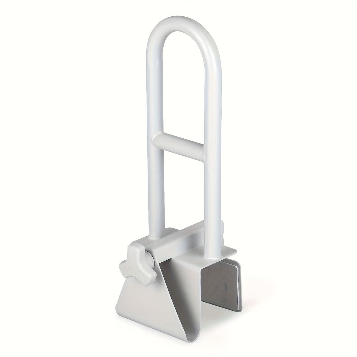 No-Drill Safety Bathtub Handrail – Handle for Seniors, Anti-Slip Bathroom Support Bar for Safe Entry and Exit, Plastic Alloy