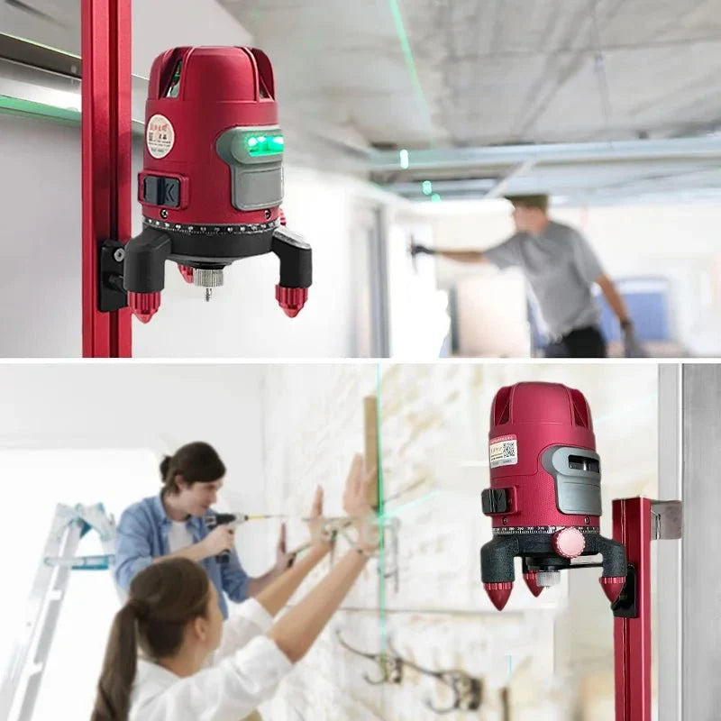 Fine-Tuning Bracket Laser Level Adapter - Stable Laser Mounting Bracket Aluminum Alloy
