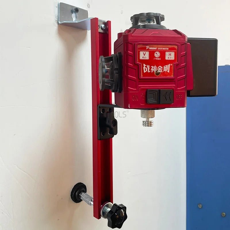 Fine-Tuning Bracket Laser Level Adapter - Stable Laser Mounting Bracket Aluminum Alloy