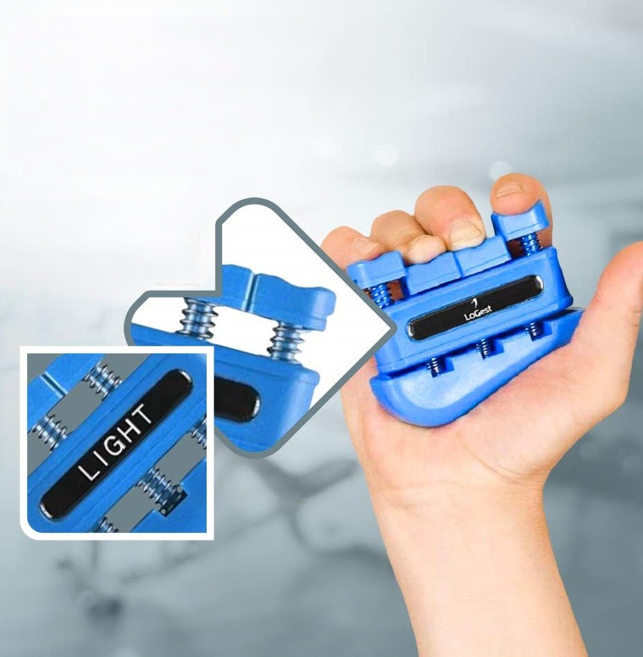 Finger & Hand Strengthener and Exerciser – Hands and Forearm Trainer for Grip, Rock Climbing & Mouse Hand Therapy