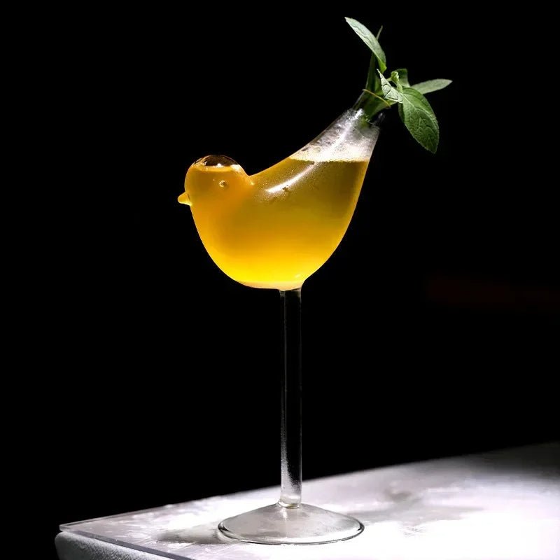 Fish and Animal Shaped Cocktail Glass – Porcupine, Jellyfish, Swan and Bird Goblet for Bold Drinks, Perfect for Bars, Nightclubs, Weddings & Party Toasts