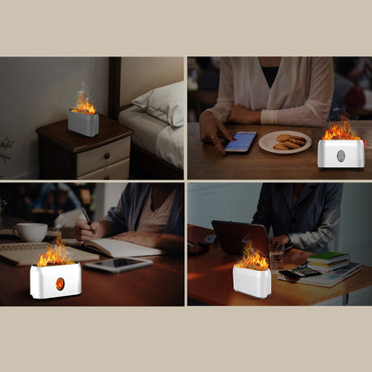 Flame Warm Mist Diffuser Air Humidifier