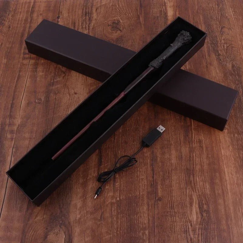 Fire Wand That Shoots Fire - Cosplay Electronic Fire Flasher, Magic Wands Tricks, Flame Lighter Device, Magicians Props