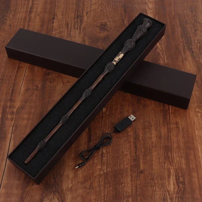 Fire Wand That Shoots Fire - Cosplay Electronic Fire Flasher, Magic Wands Tricks, Flame Lighter Device, Magicians Props