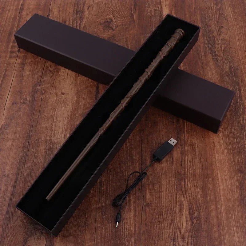 Fire Wand That Shoots Fire - Cosplay Electronic Fire Flasher, Magic Wands Tricks, Flame Lighter Device, Magicians Props