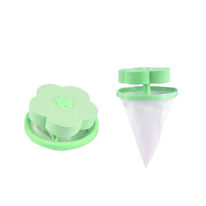 Floating Lint & Pet Hair Catcher for Top-Load Washing Machines – Reusable Mesh Bag Float