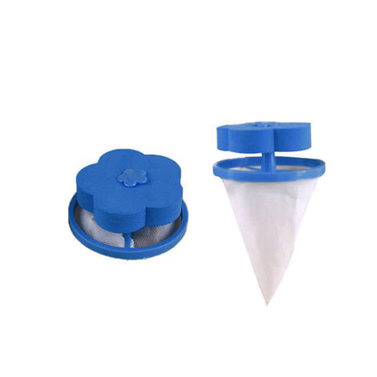 Floating Lint & Pet Hair Catcher for Top-Load Washing Machines – Reusable Mesh Bag Float