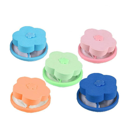 Floating Lint & Pet Hair Catcher for Top-Load Washing Machines – Reusable Mesh Bag Float