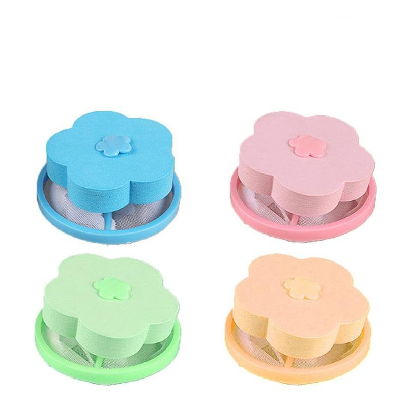 Floating Lint & Pet Hair Catcher for Top-Load Washing Machines – Reusable Mesh Bag Float