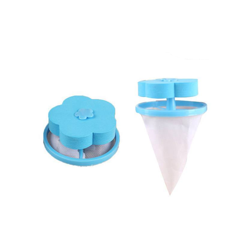 Floating Lint & Pet Hair Catcher for Top-Load Washing Machines – Reusable Mesh Bag Float