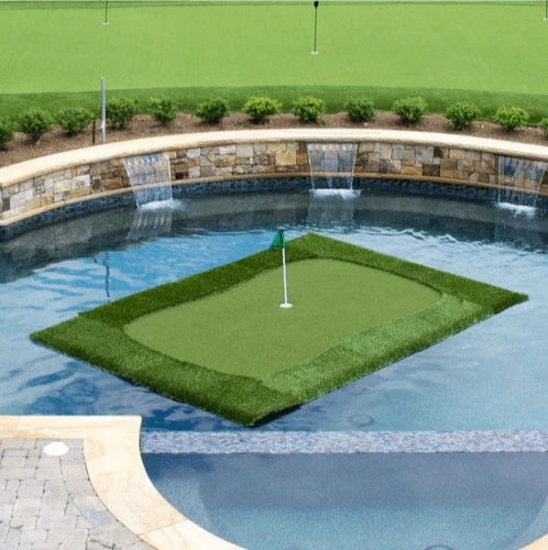 Floating Putting Green Mats - Practice Golf Floating Green Mat