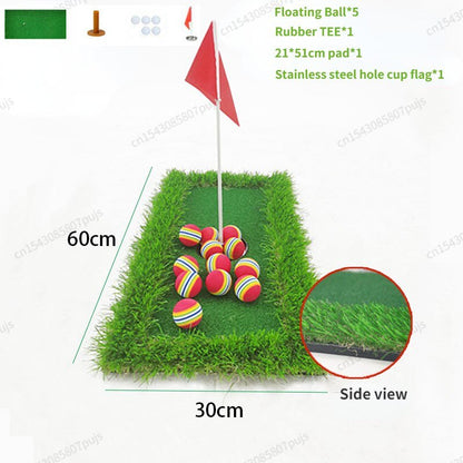 Floating Putting Green Mats - Practice Golf Floating Green Mat