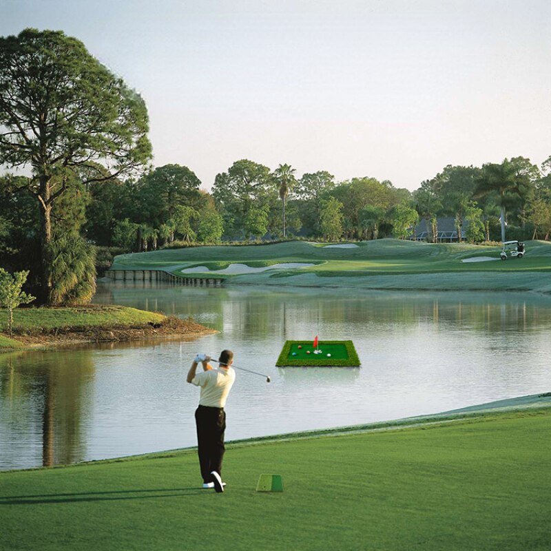 Floating Putting Green Mats - Practice Golf Floating Green Mat