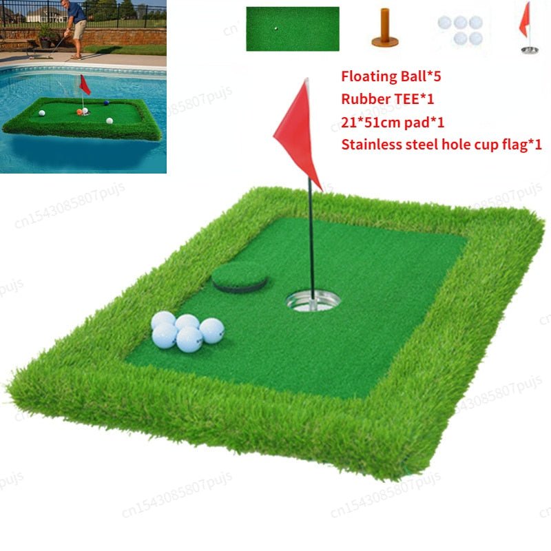Floating Putting Green Mats - Practice Golf Floating Green Mat