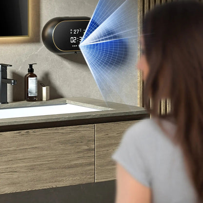 Sensing Foaming Soap Dispenser - Time Temperature Display Contactless Waterproof Automatic Soap Dispenser