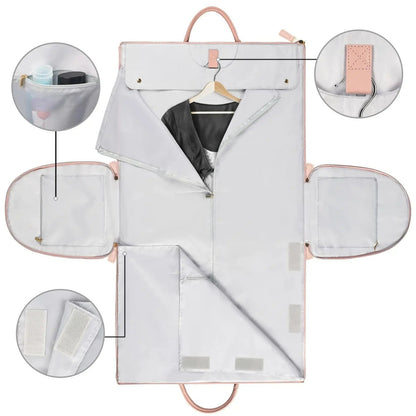 Foldable Clothing Carry-on Garment Bag - Duffle Bag Women's Business Foldable Travel Bag
