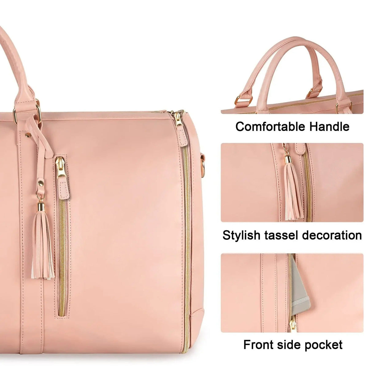 Foldable Clothing Carry-on Garment Bag - Duffle Bag Women's Business Foldable Travel Bag