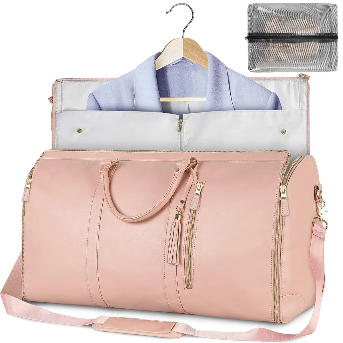 Foldable Clothing Carry-on Garment Bag - Duffle Bag Women's Business Foldable Travel Bag