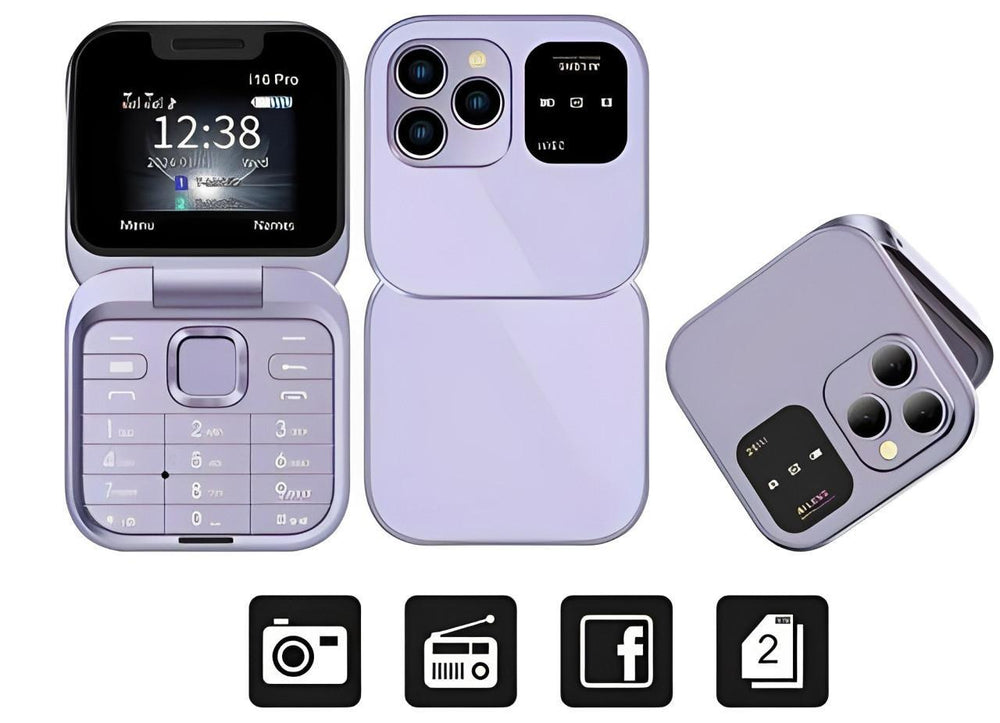 Foldable Dual SIM Phone