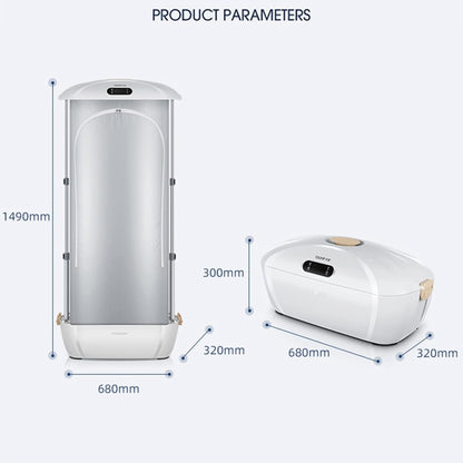 Foldable Electric Clothes Dryer - Electric Clothes Dryer Heated Clothes Airer with Cover