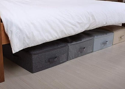 Foldable Underbed Storage Bag – Large Capacity Organizer with Adjustable Compartments