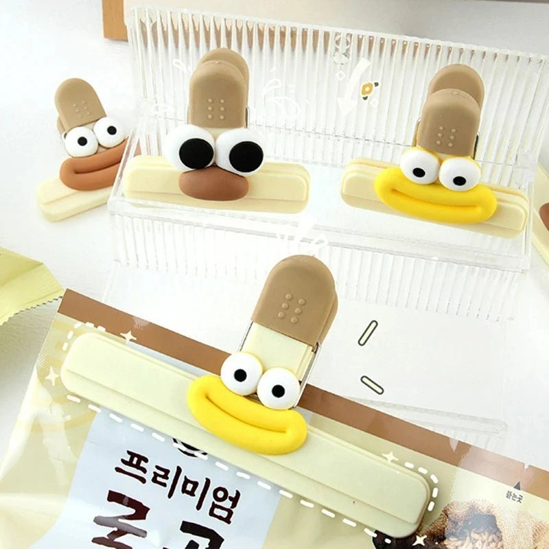 Food Sealing Clips – Moisture-Proof Snack & Tea Bag Sealer for Freshness, Essential Kitchen Gadgets for Food Preservation