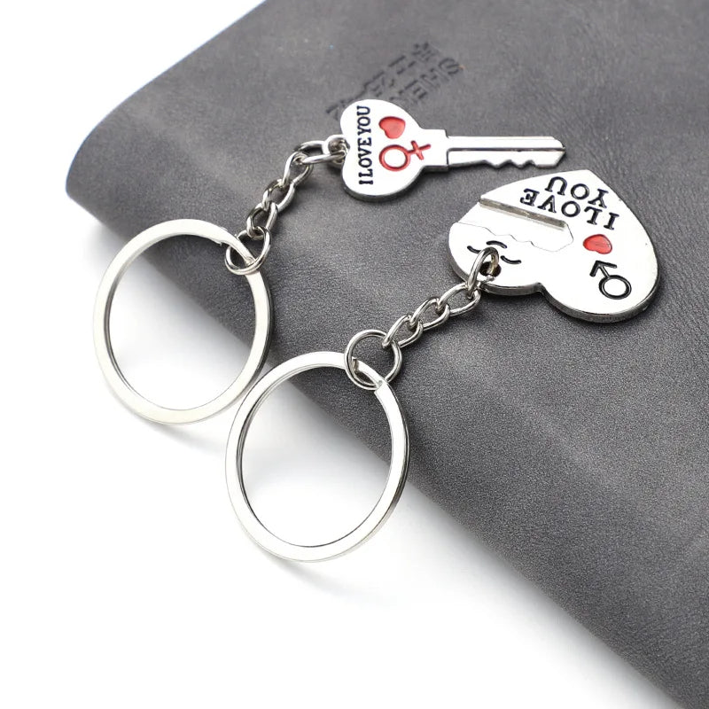 Forever Yours Personalized Couple Keychain – Thoughtful Keepsake for Weddings, Parties & Loved Ones Perfect for Valentine's Day