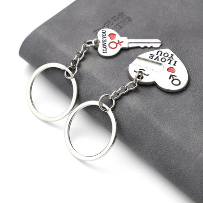 Forever Yours Personalized Couple Keychain – Thoughtful Keepsake for Weddings, Parties & Loved Ones Perfect for Valentine's Day