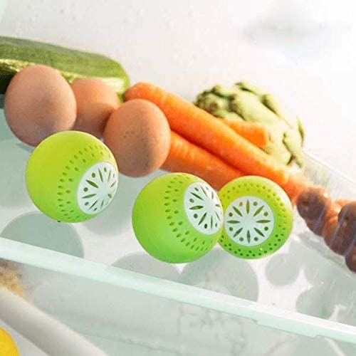 Fridge Moisture & Odor Absorber Balls – 3-Piece Set for a Fresher Kitchen with Active Carbon