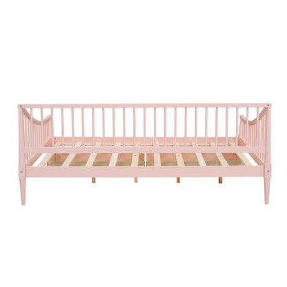 Full-Size Daybed with Two Storage Drawers and Support Legs