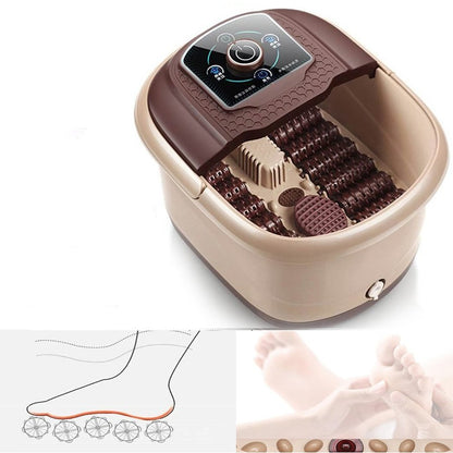 Fully Automatic Heated Foot Bath Massager - Soaking, Steam, Electric Heating, Heated Thermostat, Pedicure Tub, Pedicure Bath
