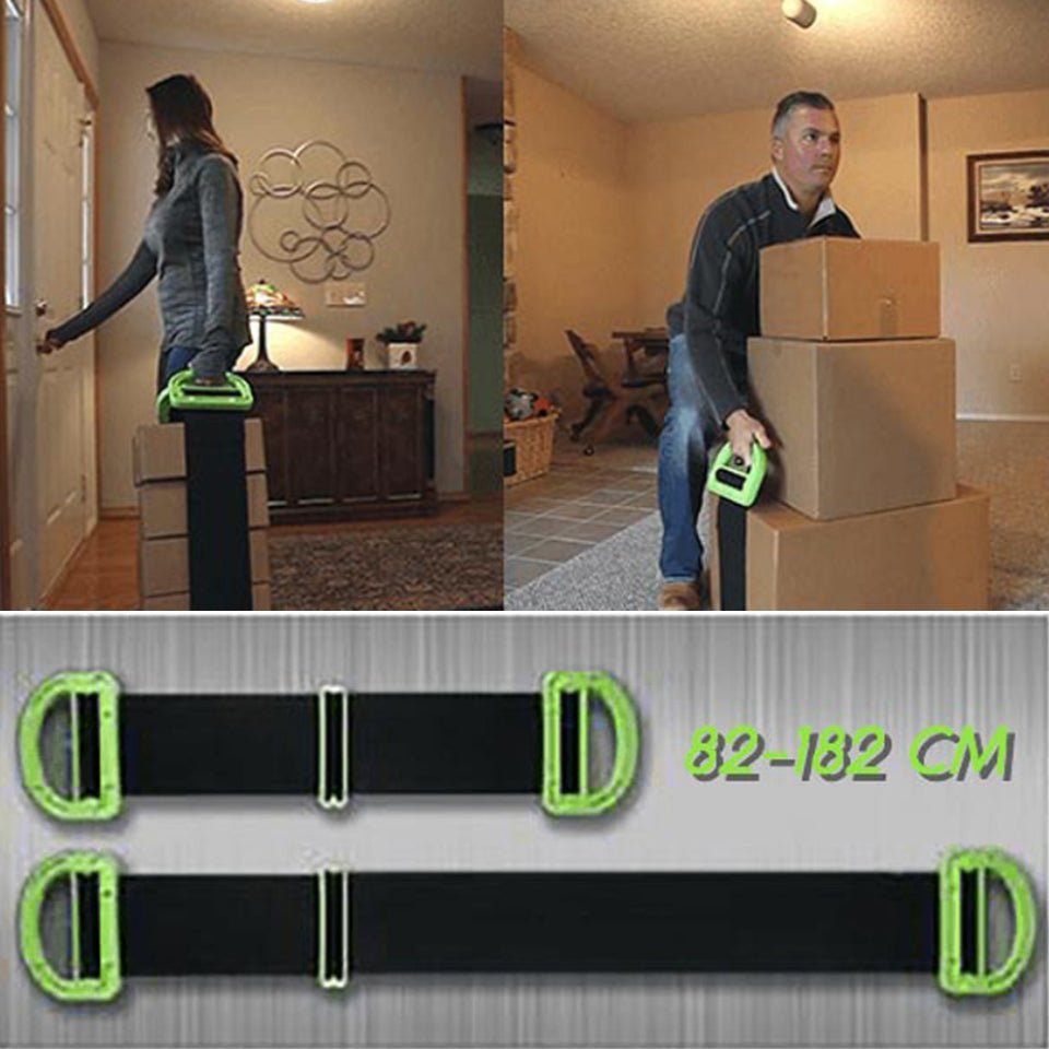 Furniture Moving Straps With Durable Handles Support