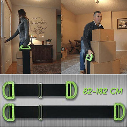 Furniture Moving Straps With Durable Handles Support