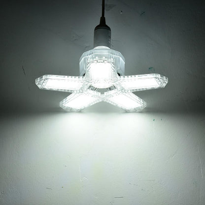 Garage Light with 5 Foldable Panels