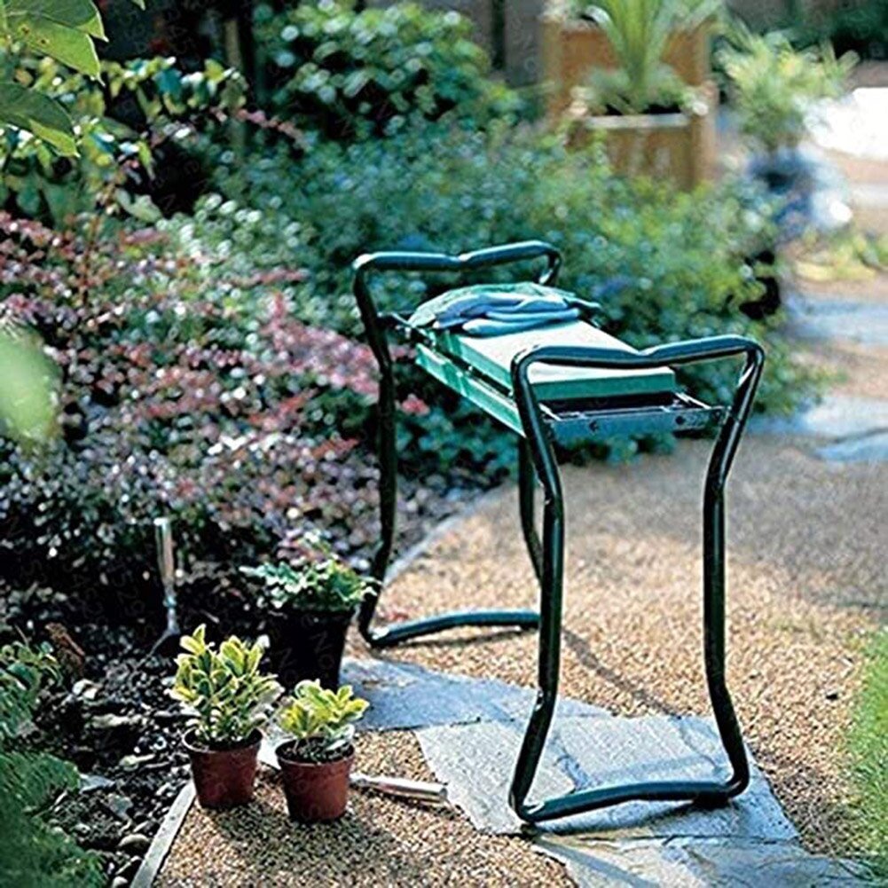 Garden Knee Tool - Heavy Duty Gardening Tool for Kneeling and Sitting to Prevent Knee & Back Pain