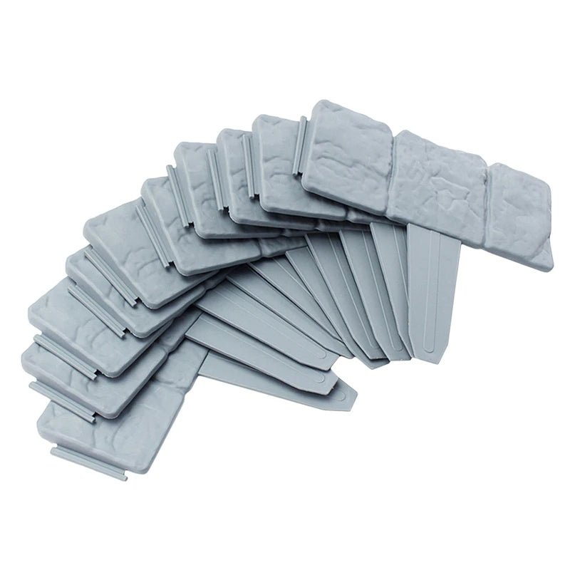 Garden Landscape Edging Border No Dig - 20pcs DIY Garden Fence