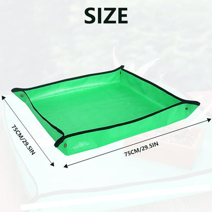 Gardening Work Mat - Repotting Mat for Indoor Plant Transplanting & Potting Soil Mess Control